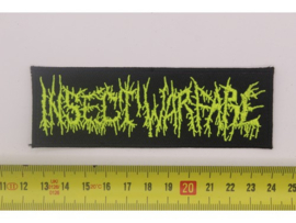 INSECT WARFARE - GREEN NAME LOGO