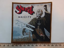GHOST - MAJESTY ( BROWN BORDER ) WOVEN