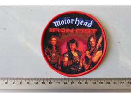 Motörhead, Motörhead - Iron Fist - Patch, Red Border Patch