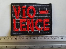 VIO-LENCE - RED LOGO