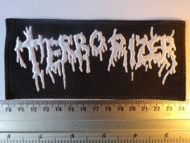 TERRORIZER - WHITE LOGO