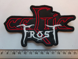 CELTIC FROST - RED/WHITE NAME LOGO