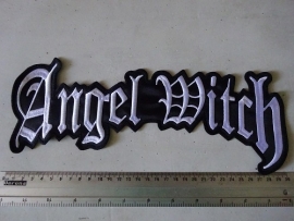 ANGEL WITCH - WHITE NAME LOGO