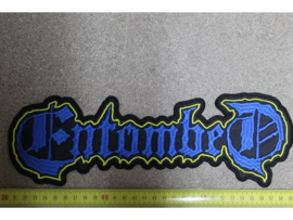 ENTOMBED - BLUE/YELLOW NAME LOGO