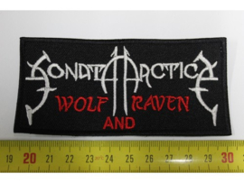 SONATA ARCTICA - WOLF AND RAVEN ( WHITE/RED )