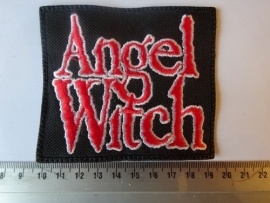 ANGEL WITCH - RED/WHITE LOGO
