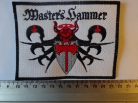 MASTER'S HAMMER -  WHITE/RED/BLACK LOGO