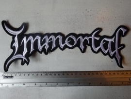 IMMORTAL - WHITE LOGO