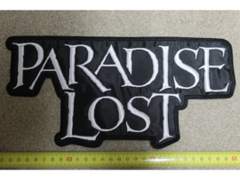 PARADISE LOST - WHITE NAME LOGO