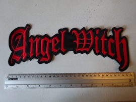 ANGEL WITCH  - RED NAME LOGO