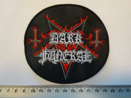 DARK FUNERAL - RED/WHITE NAME LOGO