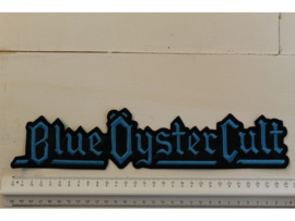 BLUE OYSTER CULT - BLUE/BLACK NAME LOGO