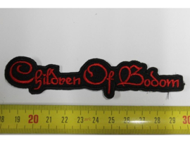 CHILDREN OF BODOM - RED NAME LOGO