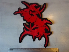 SEPULTURA - RED S LOGO