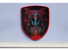 DISMEMEBER - LIKE AN EVERFLOWING STREAM ( RED BORDER ) WOVEN, DIFFERENT