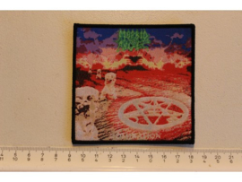 MORBID ANGEL - DOMINATION ( BLACK BORDER ) WOVEN