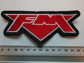 FM - RED/WHITE NAME LOGO