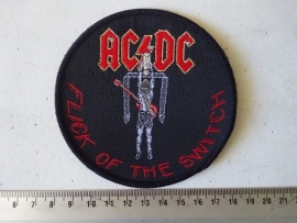 AC/DC - FLICK OF THE SWITCH ( WOVEN ) ORIGINAL