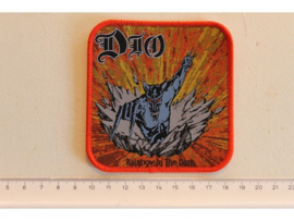 DIO - RAINBOW IN THE DARK ( RED BORDER ) WOVEN