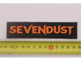 SEVENDUST - ORANGE NAME LOGO