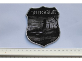 BURZUM - ASKE ( SILVER BORDER ) WOVEN