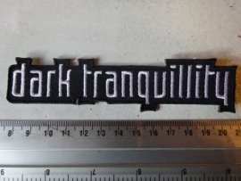 DARK TRANQUILITY - WHITE LOGO