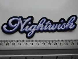 NIGHTWISH - WHITE/BLUE LOGO