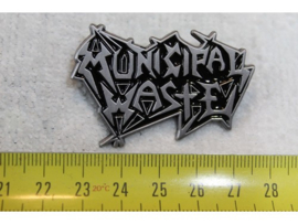 MUNICIPAL WASTE - GREY NAME LOGO