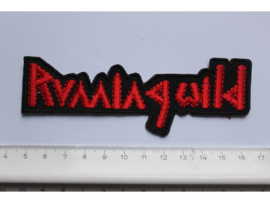 RUNNING WILD - RED NAME LOGO
