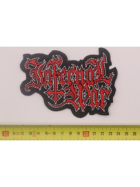 INFERNAL WAR - RED/WHITE NAME LOGO