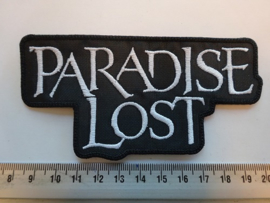 PARADISE LOST - WHITE NAME LOGO