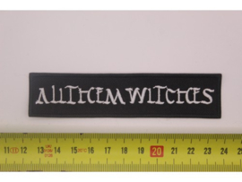 ALL THEM WITCHES - WHITE NAME LOGO