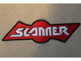 SCANNER - RED/WHITE NAME LOGO