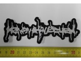 HEAVEN SHALL BURN - WHITE NAME LOGO