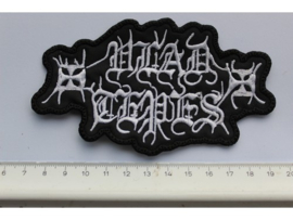 VLAD TEPES ( DRACUL ) - WHITE NAME LOGO
