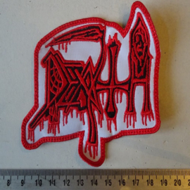 DEATH - OLD LOGO RED/BLACK