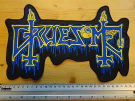 GRUESOME - YELLOW/BLUE NAME LOGO