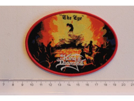 KING DIAMOND - THE EYE ( RED BORDER ) WOVEN