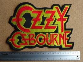 OZZY OSBOURNE - RED/YELLOW LOGO