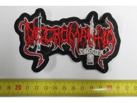 NECROMANTIA - RED/WHITE NAME LOGO