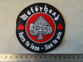 MOTORHEAD - BORN TO LOSE LIVE TO WIN ( CIRCLED )