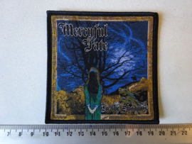 MERCYFUL FATE - IN THE SHADOWS ( BLACK  BORDER ) WOVEN