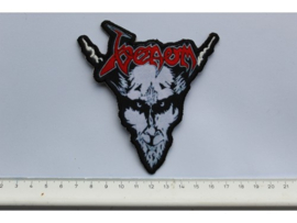 VENOM  - WHITE GOAT + RED NAME LOGO ( PRINT )