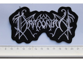 DRACONIAN - WHITE NAME LOGO