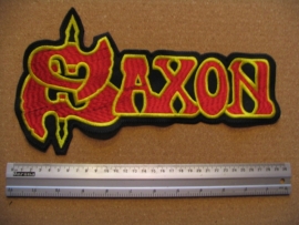 SAXON - RED/YELLOW LOGO