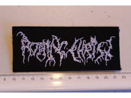 ROTTING CHRIST - WHITE NAME LOGO