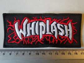 WHIPLASH - NAME WHITE/RED