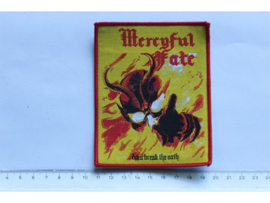 MERCYFUL FATE - DON'T BREAK THE OATH ( RED BORDER ) WOVEN