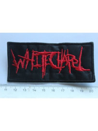 WHITECHAPEL - RED NAME LOGO ( NON SHAPED )
