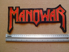 MANOWAR - RED/YELLOW LOGO